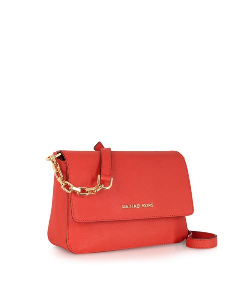 michael kors selma saffiano leather flap crossbody bag|michael kors crossbody.